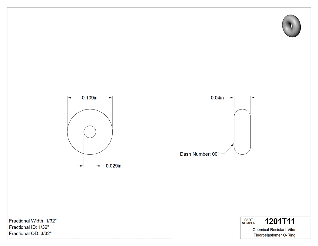 Technical drawing - 1201T11